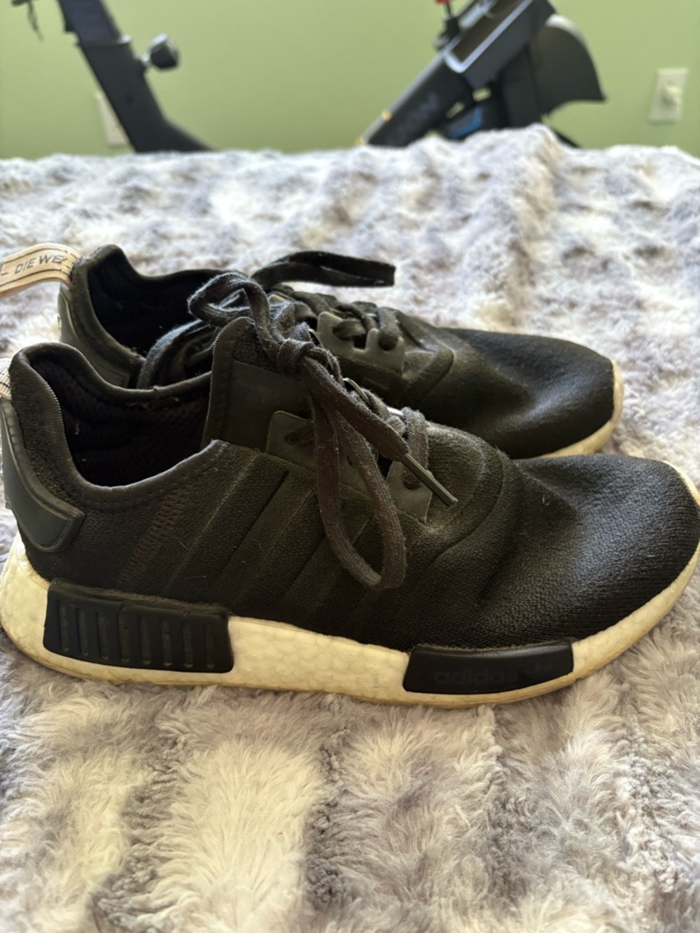 adidas Black and White NMD Casual Sneakers
